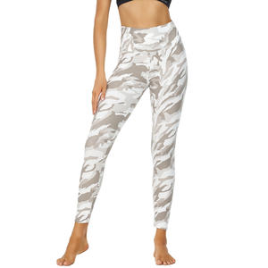 NEW <b>Women's</b> Workout Fitness Gym Yoga Pants <b>Leggings</b> High Waist Four-Way Stretch Breathable Eco-Friendly Knitted Quick Dry - Product Image 5