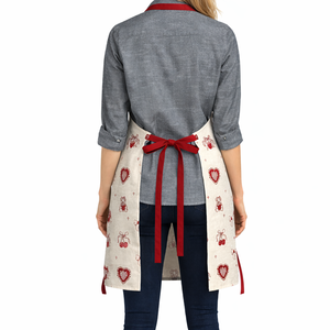 Delantal de Cocina Personalizado, Ecológico y Moderno, de Algodón y Lino, sin Mangas, Tipo Cintura, para Uso en Cocina y Restaurante - Product Image 3