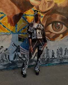 เสื้อฮู้ดแบบรูดซิปขนาดใหญ่พิเศษซักด้วยกรดเทอร์รี่ GSM 500งานปักผ้าที่มีน้ำหนักมากออกแบบได้ตามต้องการ - Product Image 2