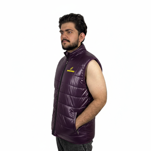 Chaleco Acolchado Sin Mangas Oem, Chaqueta Acolchada con Logotipo Personalizado en Color, Chalecos de Poliéster de Alta Calidad, Chaqueta Acolchada Cálida para Hombre - Product Image 3