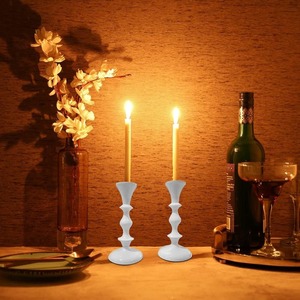 Bougeoirs en aluminium de style vintage table à bougies votive romantique pour noël pour fête de douche nuptiale en vrac en gros - Product Image 3