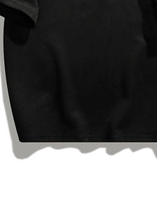 เสื้อยืดผ้าฝ้าย100% ขนาดใหญ่พิเศษสำหรับผู้ชายเสื้อยืดโอเวอร์ไซส์ผ้าโพลีเอสเตอร์/ ผ้าฝ้ายหนา200GSM ออกแบบโลโก้ได้ตามต้องการ - Product Image 3