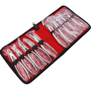 Juego de fórceps dentales de alto rendimiento para extracciones dentales Incluye múltiples herramientas de extracción Juego de instrumentos quirúrgicos dentales - Product Image 3