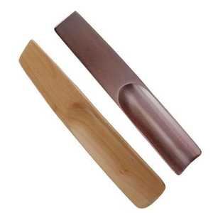 Klaxon de chaussure d'hôtel de chambre en bois personnalisé Offre Spéciale avec du cuir et pour les enfants pratiques portant des chaussures Mini klaxon de chaussure - Product Image 3