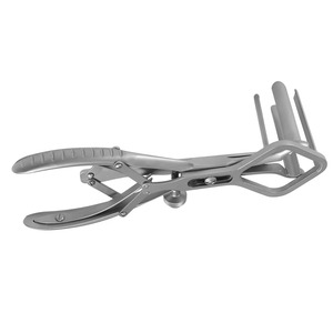 Retractor de 4 Hojas con Bloqueo de Husillo, Instrumento Quirúrgico de Acero Inoxidable para Cirugía Ginecológica, Esterilizado a Alta Temperatura - Product Image 4