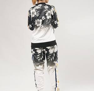 Conjunto Deportivo Informal de Dos Piezas con Capucha para Mujer, 100% Algodón, Transpirable - Product Image 5