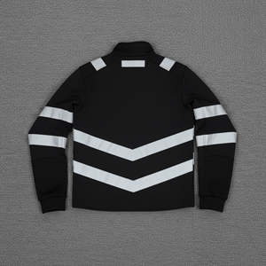 Casual Reflective Safety Jacket Men's Waterproof Polyester Padded ANSI Class 2 Customized Logo Workwear jacket - Product Image 3