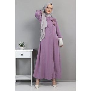 Abrigos, Chaquetas y Gabardinas Bordadas Modestas, Abaya para un Vestir Elegante - Product Image 4