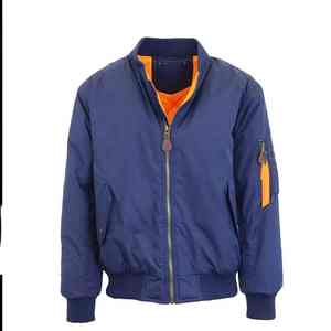 Chaqueta Bomber Personalizada para Hombre, Talla Grande, Abrigo de Invierno con Revestimiento, Ropa de Calle Informal de Gran Tamaño - Product Image 1