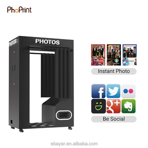 Cabine <span class=keywords><strong>photo</strong></span> portable rétro pour passeport en libre-service - Product Image 3