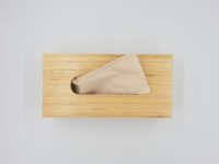 Boîte à serviettes en papier bambou fabriqué au Vietnam, écologique et Durable, haute qualité, prix d'usine, Service OEM
