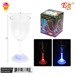 7.2 \ "bicchieri da vino illuminati con batteria 120PC/CS per decorazioni per feste - Product Image 1