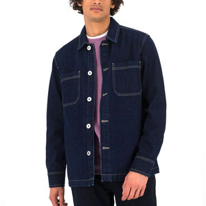 Solid Color And Solid Patter <b>Men</b> <b>Denim</b> <b>Jackets</b> / Stretchable Top Quality <b>Men</b> <b>Denim</b> <b>Jackets</b> For Sale - Product Image 1