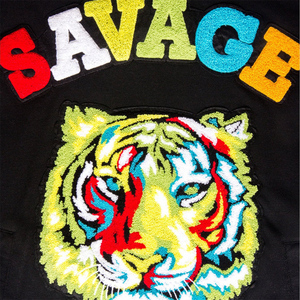 Sudadera con capucha bordada de chenilla, logotipo personalizado, OEM, venta al por mayor, disponible en bajo pedido - Product Image 5