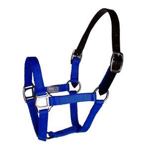 Licol pour cheval en nylon et PP |   Équipement essentiel pour l'équitation |   Harnais en cuir d'équitation de style occidental multicolores pour chevaux - Product Image 1