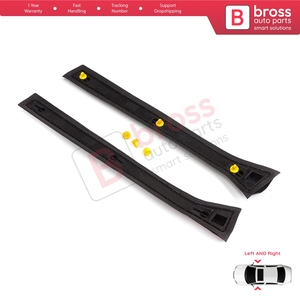 BDP1445 Cache-colonne de carrosserie extérieure gauche droite pour Astra H A04 2004-2014 4/5 portes 13123710 13123711 - Product Image 3
