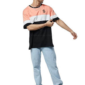 Camiseta de Hombre con Hombros Caídos al Mejor Precio - Ropa Urbana Elegante de Poliéster/Algodón de Secado Rápido, Ecológica y Transpirable - Product Image 2