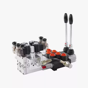 Vanne de commande directionnelle multidirectionnelle hydraulique P80 commande manuelle bobines 80L/Min vanne hydraulique P40 P80 P120 - Product Image 2