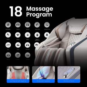 เก้าอี้นวดไฟฟ้าแบบเต็มตัว พรีเมียม AI Wellness 2D 3D 4D ฮอทรอลเลอร์ ระบบ Zero Gravity ราง SL ราคาประหยัด ระดับมืออาชีพ - Product Image 4