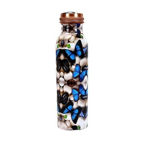 Botella de agua de cobre de diseño impreso de alta calidad Excelente bebida a precio - Product Image 2