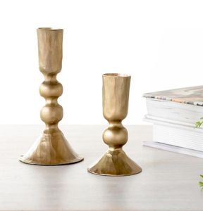 เชิงเทียนโลหะทำด้วยมือสำหรับตกแต่งบ้านแท่นวางเทียนแบบโบราณทำจากทองเหลืองคุณภาพสูงดีไซน์ใหม่ - Product Image 6