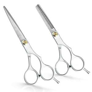 กรรไกรตัดผมสแตนเลสแบบตรงขนาด6นิ้วผลิตภัณฑ์เสริมความงามคมออกแบบโลโก้ได้ตามต้องการ - Product Image 2