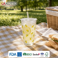LAKOTTO Verre Commercial en Forme de V de 420 ml Idéal pour le Service de Boissons en Restaurant Fabricant de Verres Personnalisables OEM