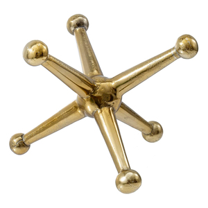 Vintage Metal Decorative for Modern <b>Home</b> Living Room Fireplace Mantel Shelf Table and Entryway <b>Decor</b> Stand by Ambience Lifestyle - Product Image 1