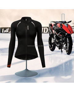 Blouson de moto en cuir respirant avec détection par capteur, coupe-vent automne/hiver, imperméable, style motard - Product Image 3