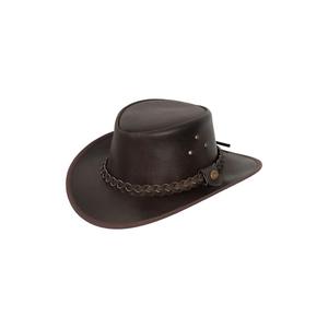 Sombreros de Vaquero de Cuero Puro OEM, Artesanías, Accesorios Ecuestres, Sombreros de Moda Ecológicos para Protección Solar al Aire Libre - Product Image 6