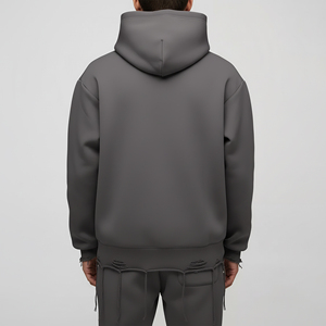 Sweat-shirts pour hommes à prix abordable en gros, taille plus, tendance, logo imprimé en relief personnalisé, streetwear lourd - Product Image 5