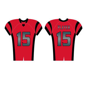 Uniformes de Fútbol Americano sin Mangas 2026, Nuevo Diseño Personalizado, Tejido Twill Transpirable, 100% Poliéster, con Sublimación Personalizada - Product Image 2