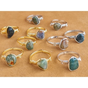 Style <b>Boho</b> Design Gold and Silver Plated Fashion <b>Rings</b> for Boutique Resale - Product Image 3