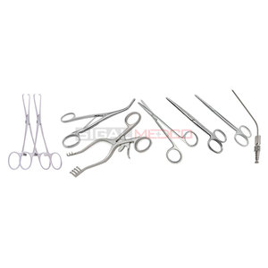 Set de Traqueostomía de 41 Piezas, Kit Completo de Cirugía de Emergencia para Bypass Menor, Manual, Acero Inoxidable Alemán, Cricotirotomía, ORL, Tiroides - Product Image 4
