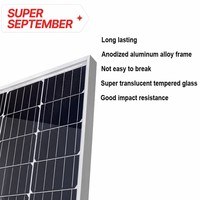 Panneaux solaires 100W 250W 300W 350W 500W 540W 144 cellules pour système solaire domestique