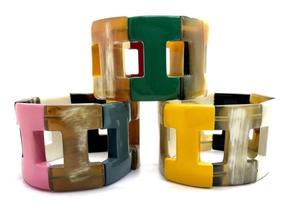 Bracelet Made With Natural Animal Horns Exquisite Design Handmade <b>Jewellery</b> <b>Resin</b> Bangle - Product Image 2