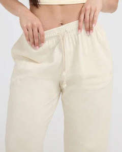 Winter Women's High Quality Elastic Loose Straight Sports Casual Pants Drawstring Yoga Sport Jogger Sweatpants - Product Image 3