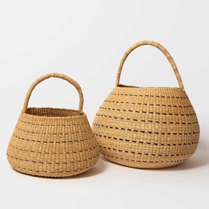 Meilleure vente panier de bolga jonc de mer tressé à la main naturel paniers de rangement en paille en gros du Vietnam - Product Image 5