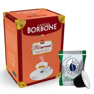 50 Capsules Caffè Borbone Respresso compatible with NESPRESSO Decaf Verde blend Decaffeinated coffee - 0.16/capsule - Product Image 2