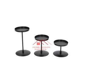 Portavelas de metal hecho a mano de alta venta para bandeja de velas con votivo de vidrio - Product Image 6