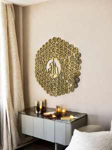 Modern Islamic Metal <b>Wall</b> <b>Art</b> Large Islamic Home Decor <b>Arabic</b> Calligraphy Muslim Customized Design No Electricity Needed - Product Image 5