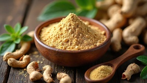 Prix pour la nouvelle collection de poudre d'ashwagandha de marque, poudre d'extrait de racine d'ashwagandha naturelle biologique pure et naturelle - Product Image 2