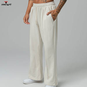 กางเกงวอร์มทรงหลวมสำหรับผู้ชายกางเกงวอร์มแนวสตรีทแวร์แบบสั่งทำ - Product Image 3