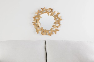 Espejo de pared moderno hecho a mano para el hogar, dormitorio, habitación de invitados, sala de estar, sala de fiestas, cocina, baño, característica de boda, diseño moderno - Product Image 4