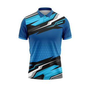 Faites votre propre conception et Logo Cricket Jersey 2025 nouveauté col rabattu Cricket t-shirt pour l'entraînement - Product Image 1