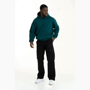 Haute qualité 100% coton unisexe hiver pull grande taille hommes sweats à capuche et sweats brodés en gros polaire pull - Product Image 4