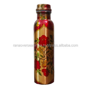 Premium Quality 100% Pure Copper <b>Water</b> <b>Bottles</b> Manufacturer for Yoga Sports Health Benefits at Best Price - Product Image 2