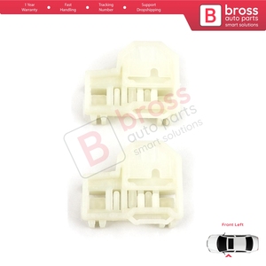 คลิปยึดตัวปรับกระจกหน้าต่างด้านหน้าซ้าย รุ่น V1BWR46 สำหรับรถยนต์ Grand Am, Sunfire, Alero, Cutlass, Cavalier และ Malibu - Product Image 2