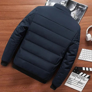 Men's Sleeveless Puffer Jacket Custom Lightweight Down Vest Winter Outdoor Sports Jacket High Quality Hooded Bubble Puffer <b>Coat</b> - Product Image 3