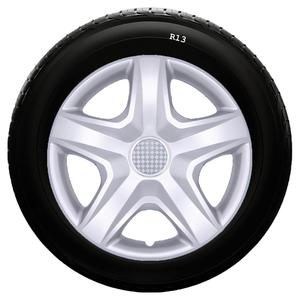 Cache-roue incassable de 17 pouces 1 ensemble 4 pièces-Design élégant couvre-roues de qualité Compatible avec tous les véhicules - Product Image 3